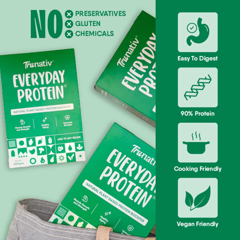 2 - TruNativ Plant Based Everyday Protein,  900 g  Unflavoured 