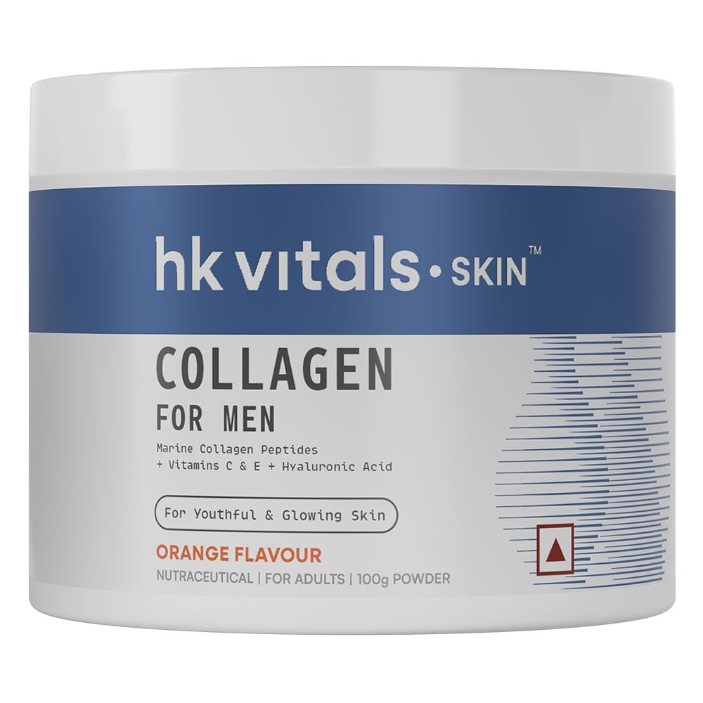 20 - HK Vitals Collagen for Men,  Marine Collagen  100 g  Orange