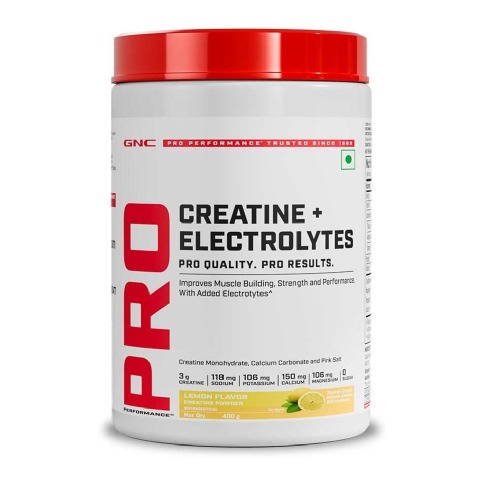 1 - GNC Pro Performance Creatine+ Electrolytes,  Lemon  0.88 lb 