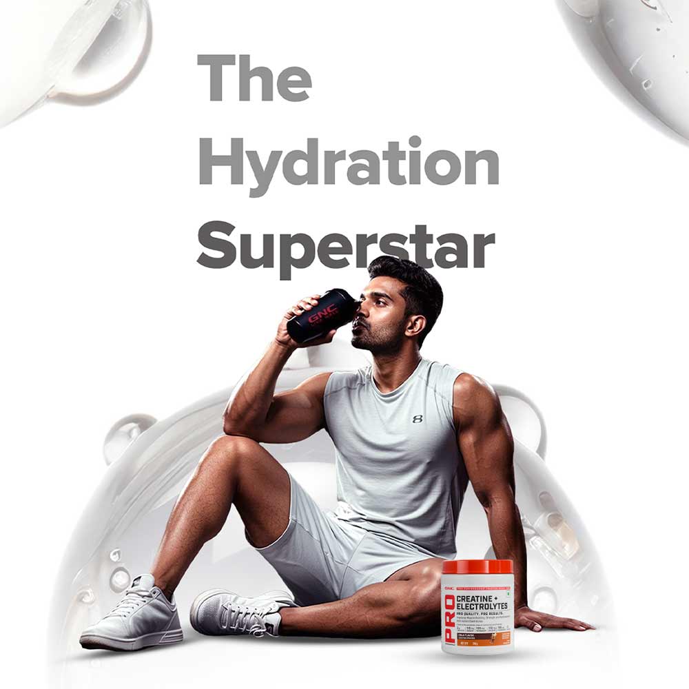7 - GNC Pro Performance Creatine+ Electrolytes,  Lemon  0.55 lb 