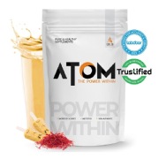 AS-IT-IS Nutrition ATOM Whey Protein with Enzymes- 4.4 lb Kesar Kulfi
