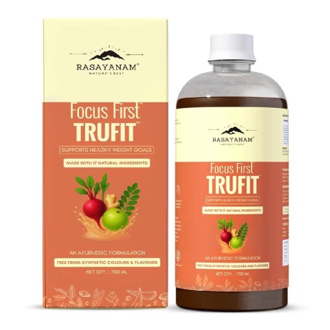 1 - Rasayanam Slim Trim Juice,  Unflavoured  750 ml 