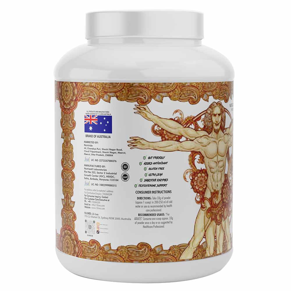 2 - 13 Lives Whey Protein,  4.4 lb  Chocolate 