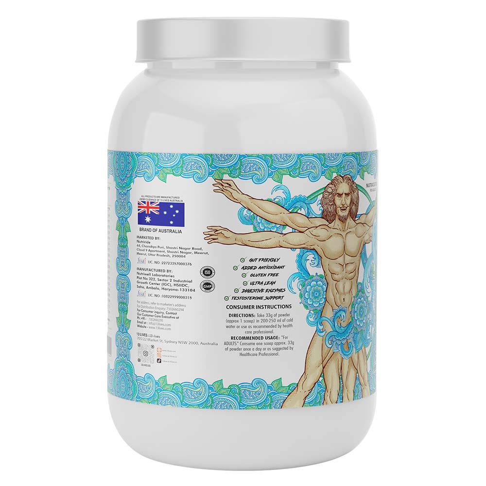 2 - 13 Lives Whey Protein,  2.2 lb  American ice Cream 