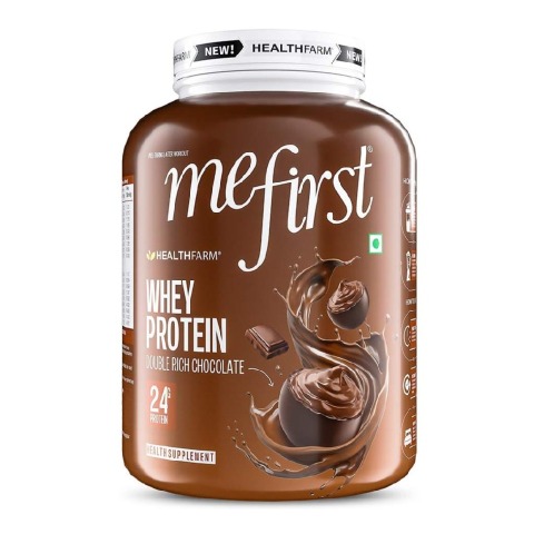 1 - Healthfarm MeFirst Whey Protein,  4.4 lb  Double Rich Chocolate 