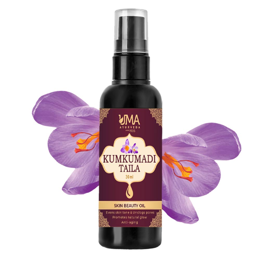 Uma Ayurveda Kumkumadi Taila, 30 ml Promotes Natural Glow-image-13