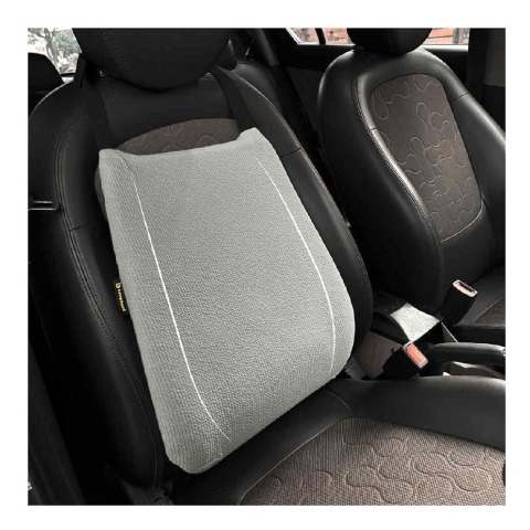 1 - betterhood Car Backrest Cushion, Grey for Back Support