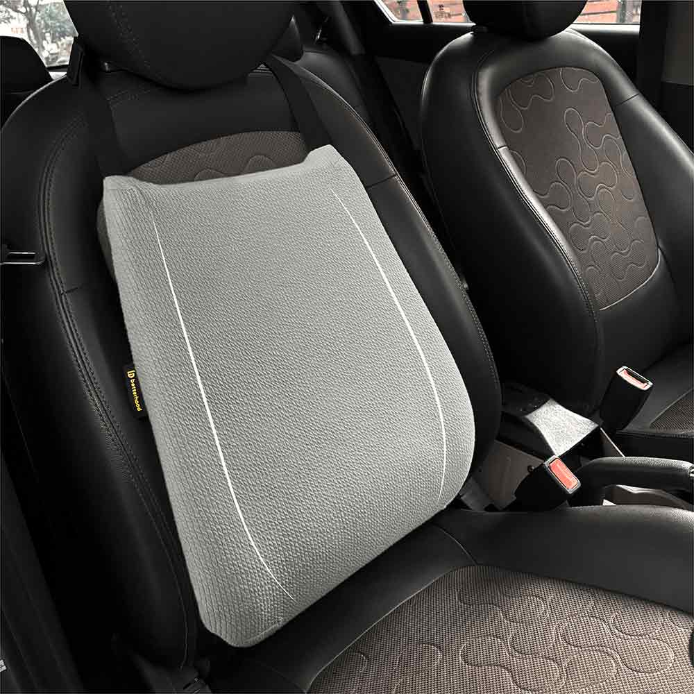betterhood Car Backrest Cushion, Grey for Back Support-picture-31