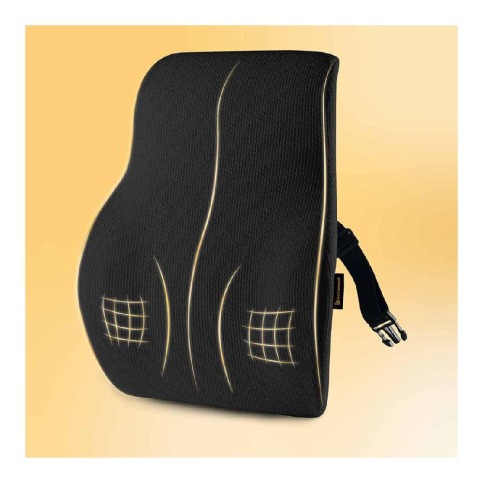1 - betterhood Back Support Cushion,  Black  for Chair 