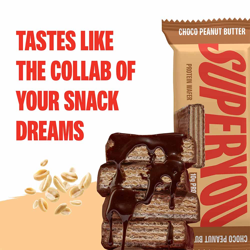3 - Superyou Protein Wafer Bar,  10 bar(s)  Choco Peanut Butter 