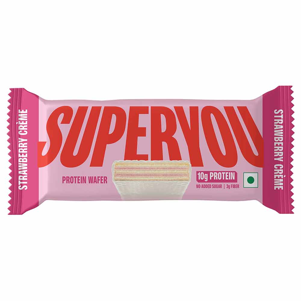 1 - Superyou Protein Wafer Bar,  1 bar(s)  Strawberry Creme 