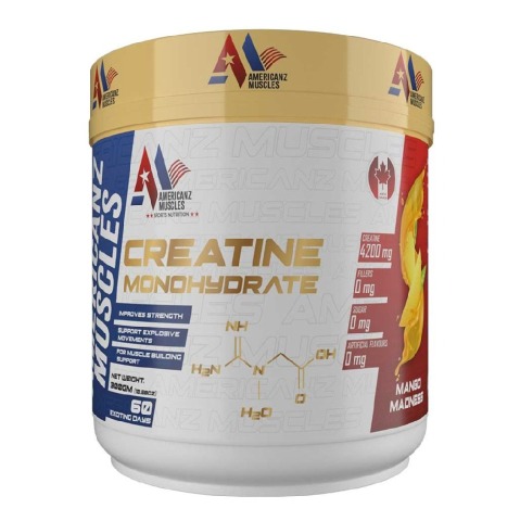1 - Americanz Muscles Creatine Monohydrate,  Mango Madness  0.66 lb 