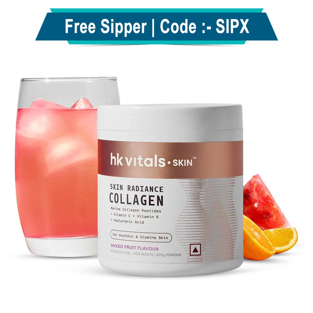 HealthKart HK Vitals Skin Radiance Collagen,  200 g  Mixed Fruit 
