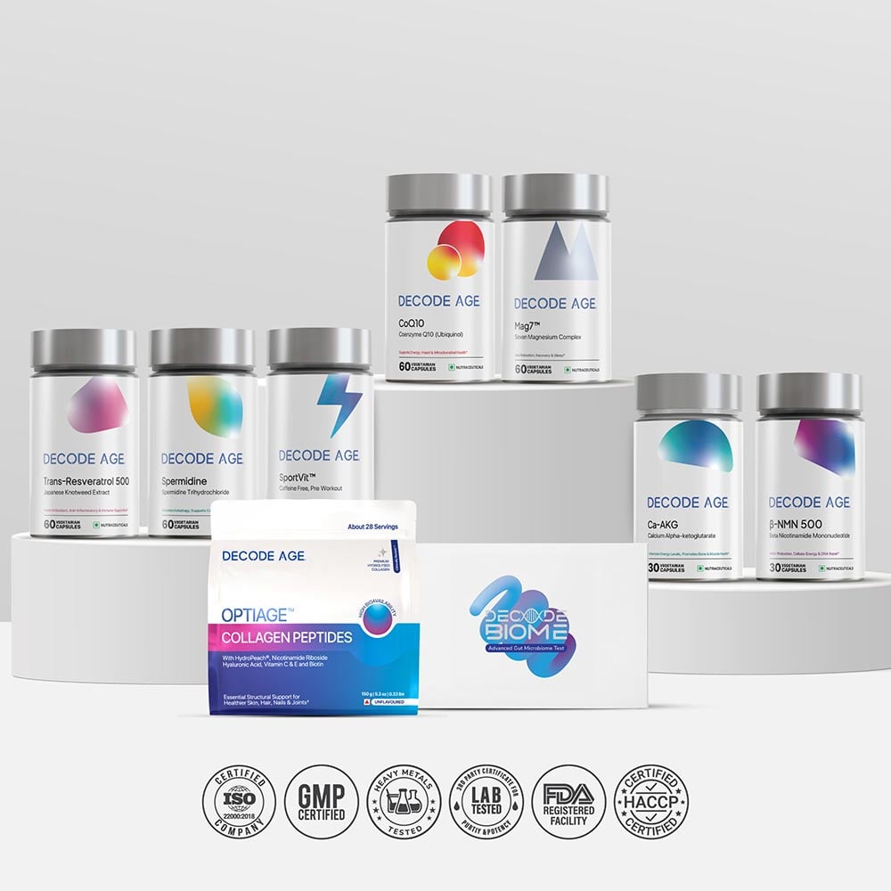 8 - Decode Age Liposomal NMN 500mg,  30 veggie capsule(s) 
