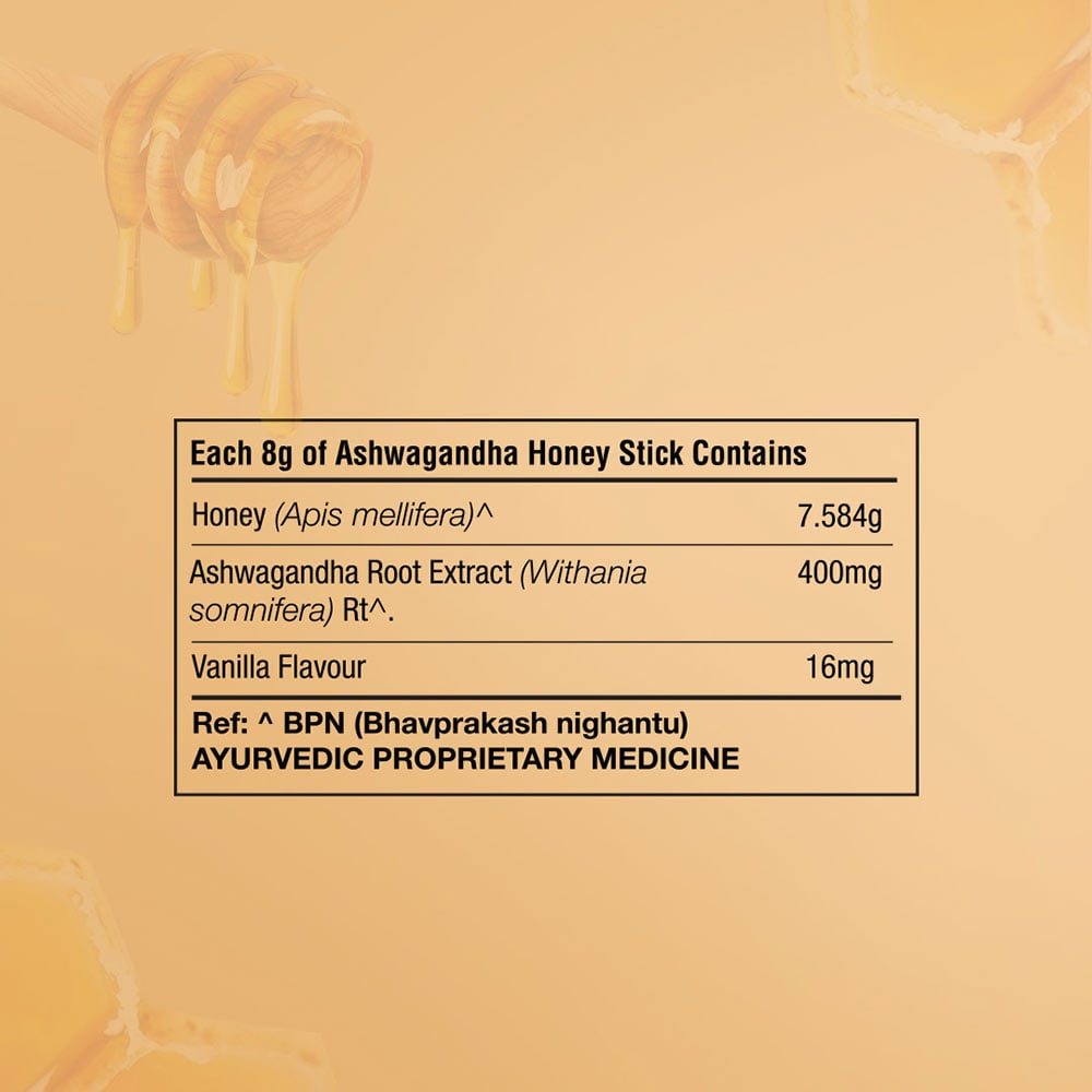 12 - GNC Pro Performance Ashwagandha Honey Stick,  30 sachets/pack 