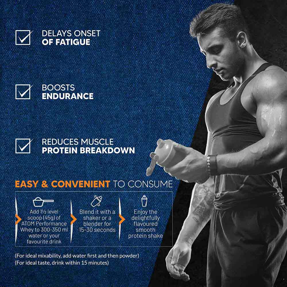 2 - AS-IT-IS Nutrition ATOM Performance Whey,  2.2 lb  Cafe Latte 