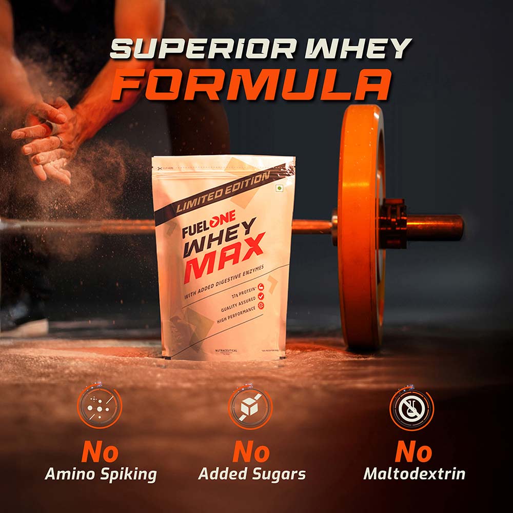 11 - Fuel One Whey Max,  2.2 lb  Rich Chocolate 