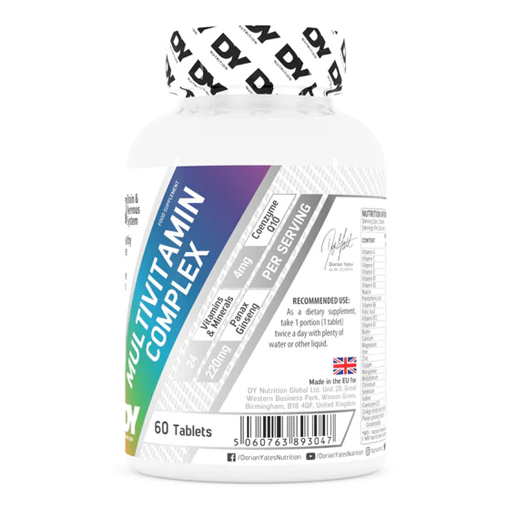 2 - DY Nutrition Multivitamin Complex,  60 tablet(s)  Unflavoured 