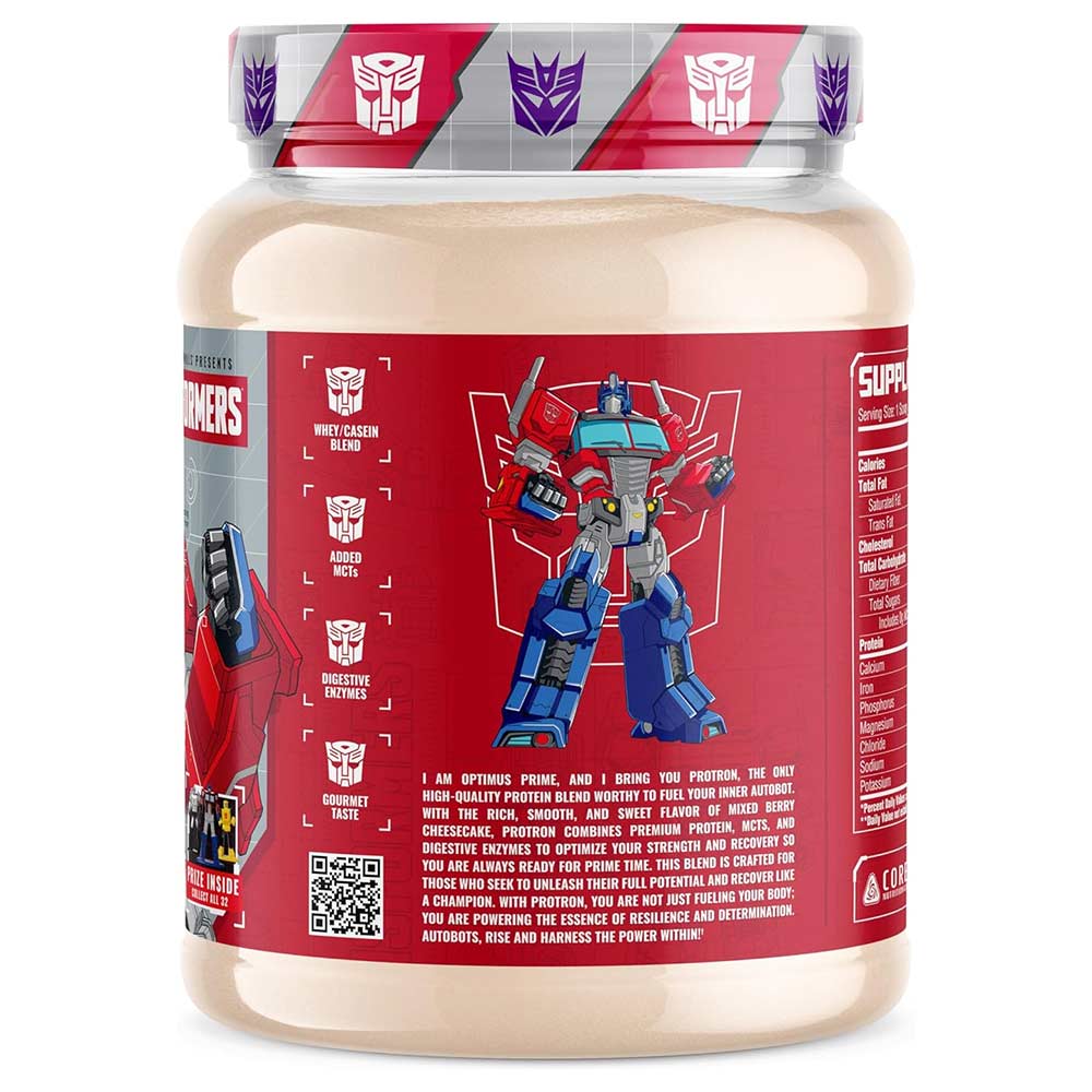 2 - Core Nutritionals Transformers Protron Protein Blend,  1.99 lb  Mixed Berry Cheesecake 