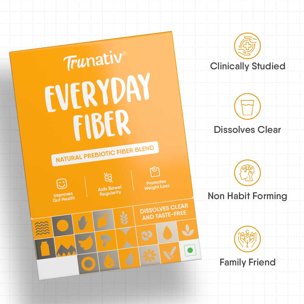 4 - TruNativ Everyday Fiber,  100 g  Unflavoured (Pack of 3) 