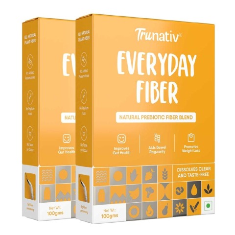 1 - TruNativ Everyday Fiber,  100 g  Unflavoured (Pack of 2) 