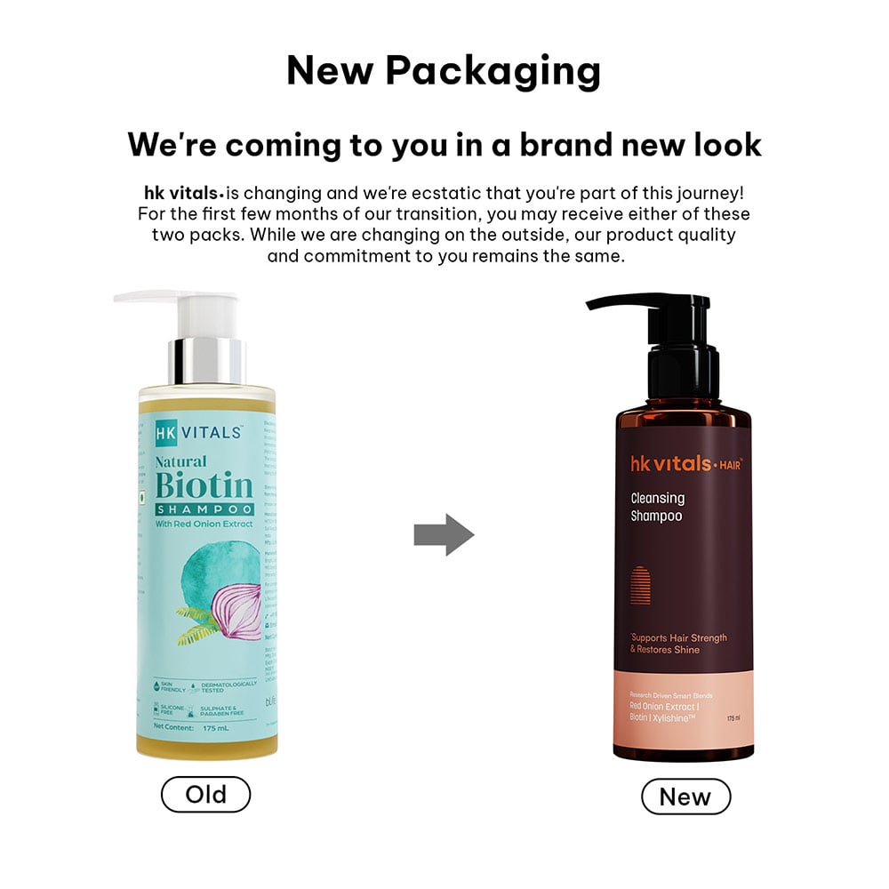 8 - HK Vitals Biotin Shampoo,  175 ml  All Hair Type