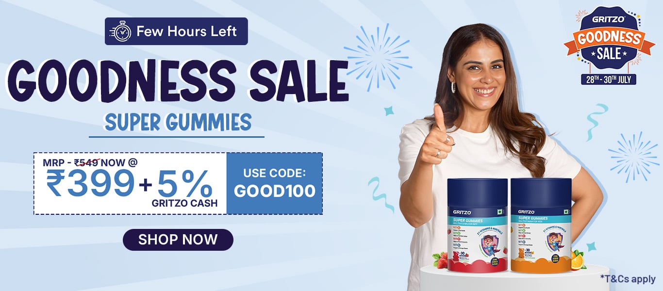 Few Hours Left: Flat Rs. 100 Off on Gummies Range