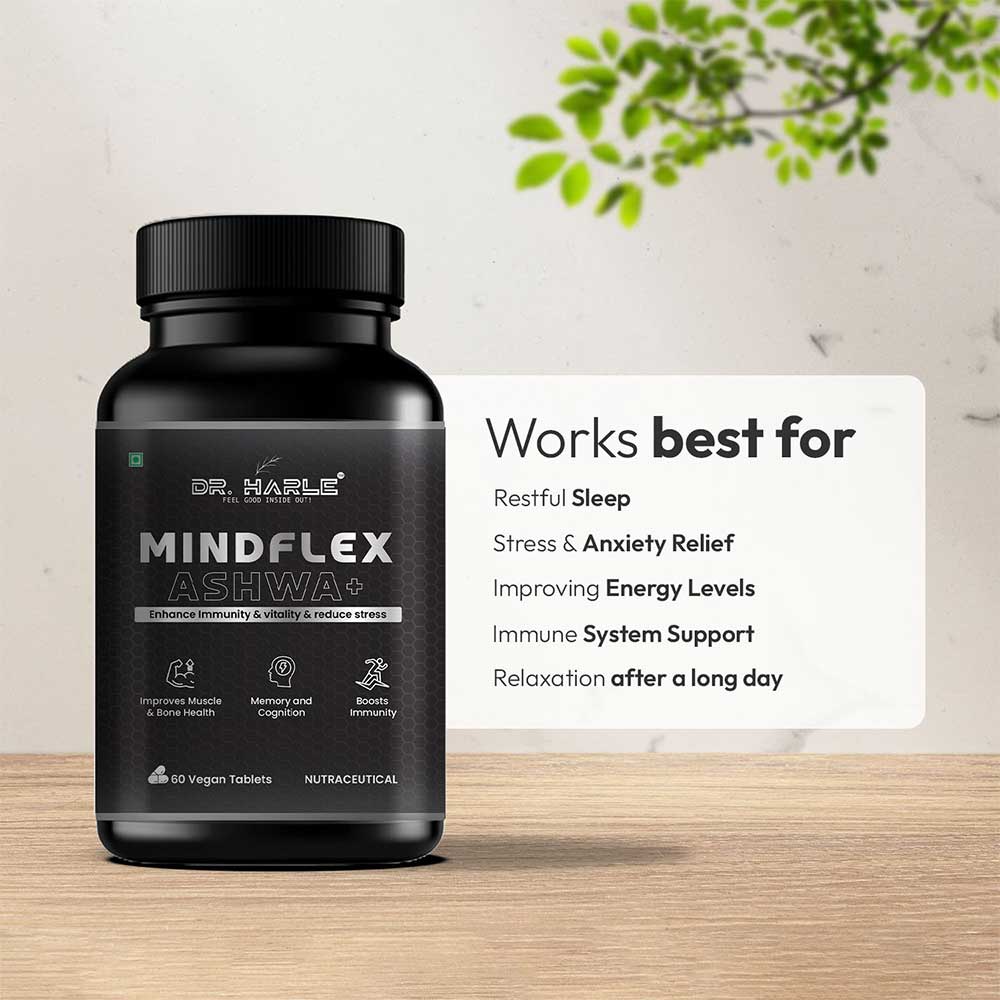 4 - DR. HARLE MindFlex Ashwa +,  60 tablet(s) 