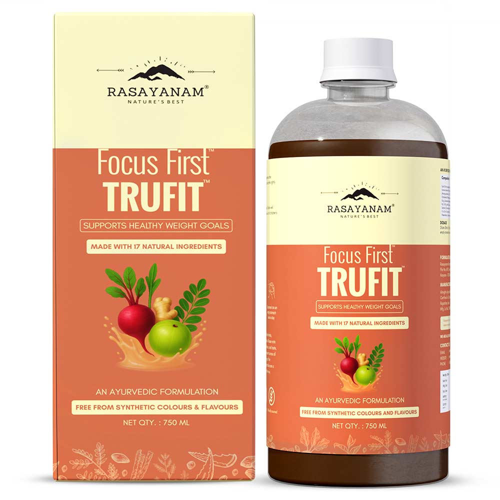 1 - Rasayanam Trufit Juice for Healthy Weight Management,  Unflavoured  750 ml 