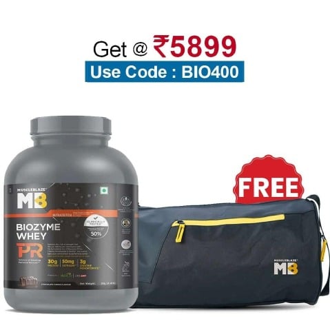 MuscleBlaze Biozyme Whey PR,  4.4 lb  Chocolate Fudge 