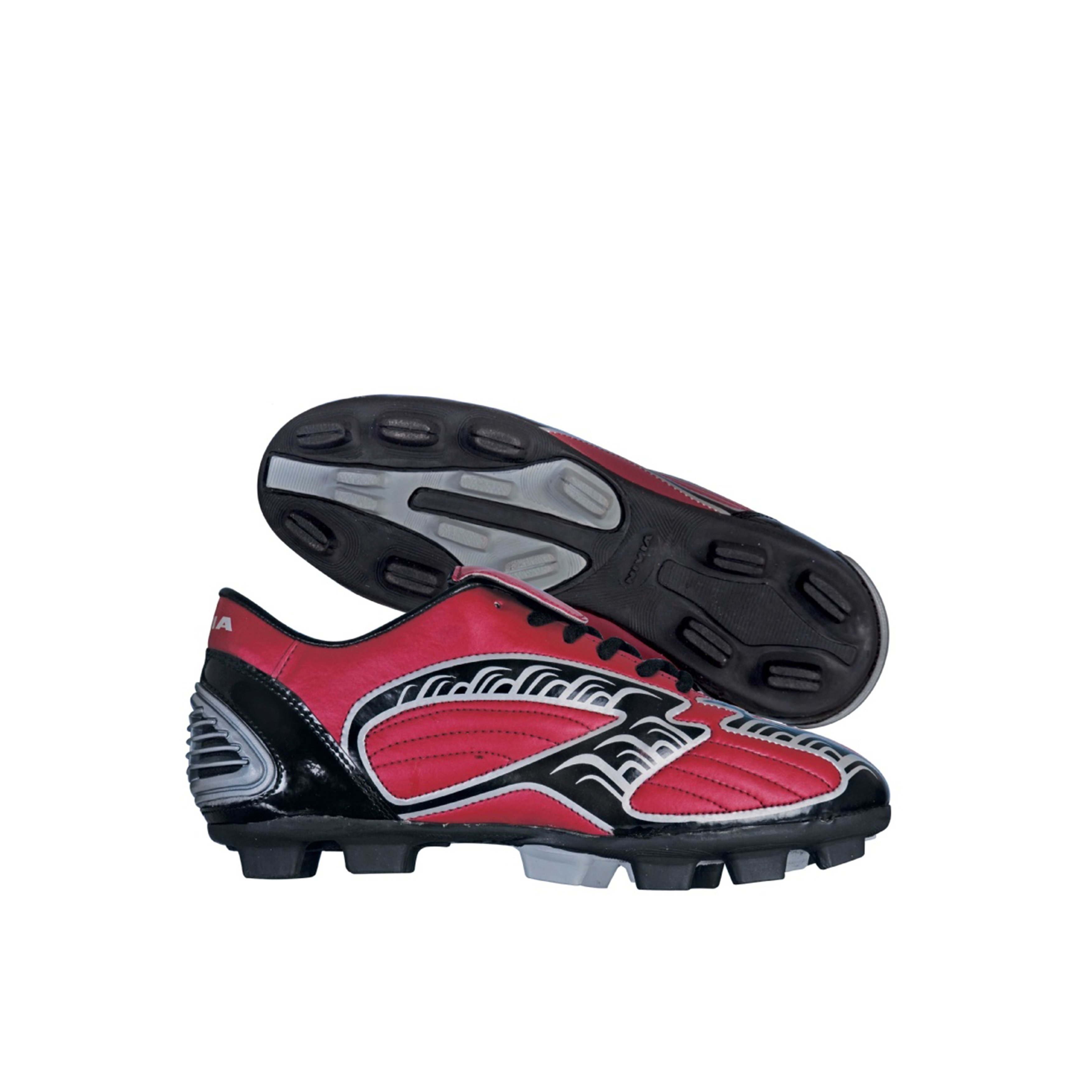 Nivia Radar Football Shoes, Red with Black 3 at Best Price in India