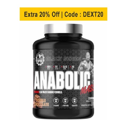 Dexter Jackson Black Series Anabolic Mass Gainer,  6 lb  Double Chocolate 