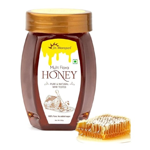 1 - Dr. Morepen Multi Flora Honey,  250 g  Pure & Natural 