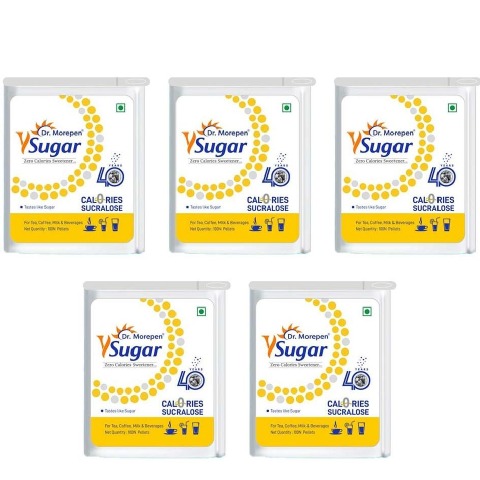 1 - Dr. Morepen Y Sugar (Pack of 5),  100 tablet(s) 