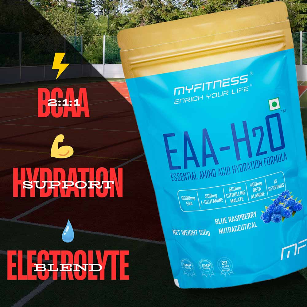 2 - Myfitness EAA-H2O,  Blackberry  0.33 lb  15 Servings 
