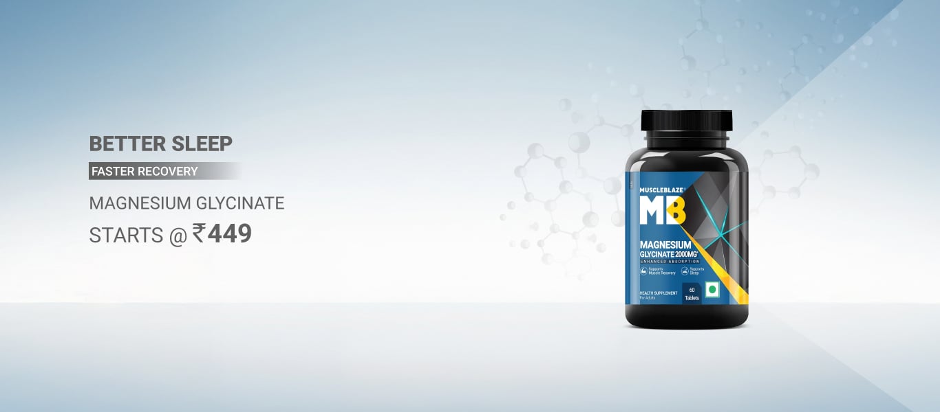 Magnesium Glycinate - Starts @ Rs. 449