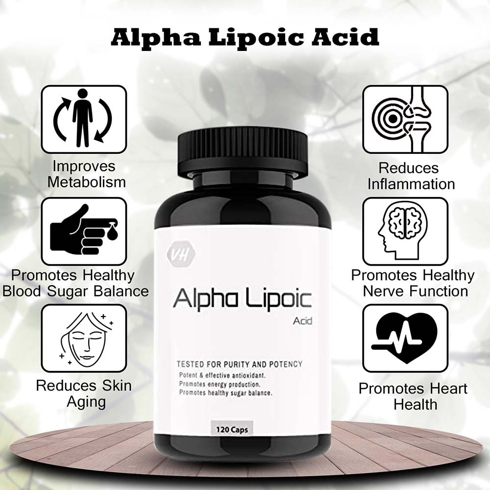 2 - Vitaminhaat Alpha Lipoic Acid,  120 capsules 