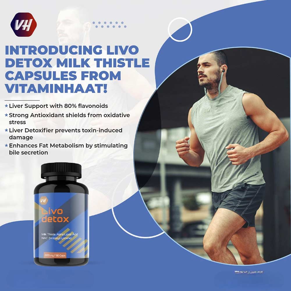 2 - Vitaminhaat Livo Detox,  90 capsules 