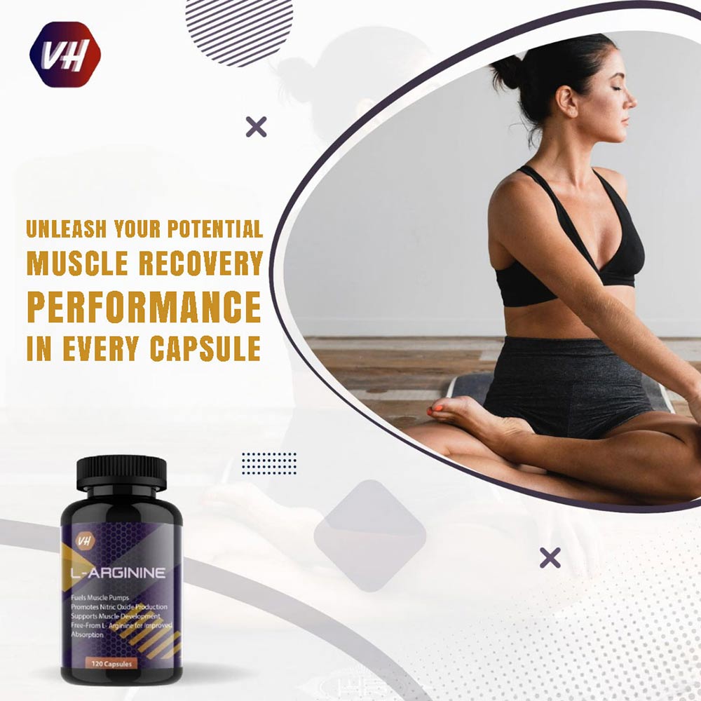 6 - Vitaminhaat L Arginine,  120 capsules 