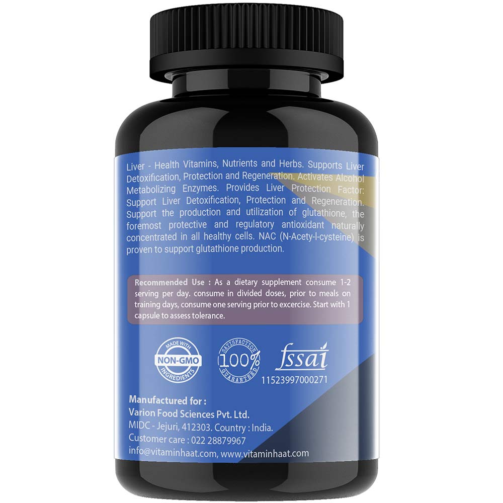 7 - Vitaminhaat Liver Maximizer,  75 capsules 