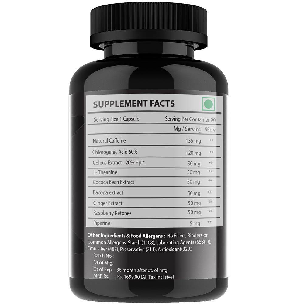 5 - Vitaminhaat Slimaxe Fat Burner Pro Lean Series,  90 capsules  Unflavoured 
