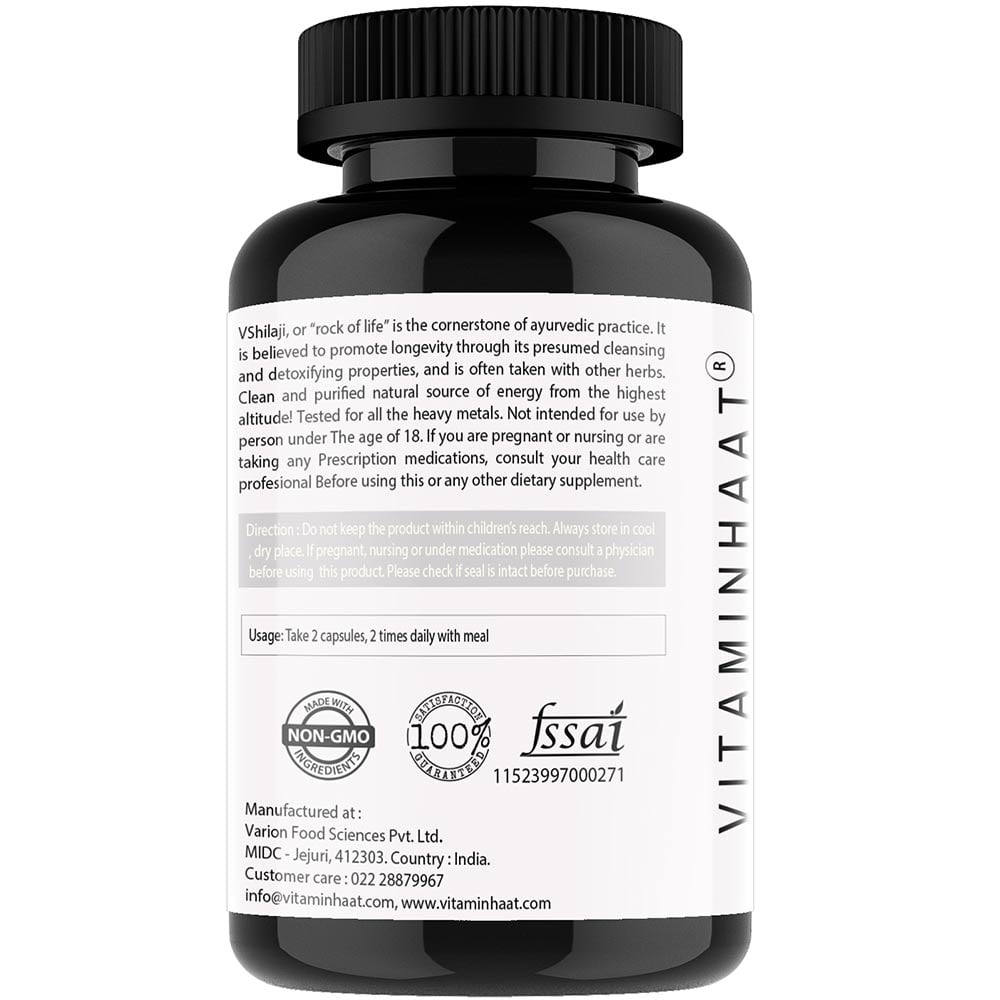 6 - Vitaminhaat Shilajit,  90 capsules 