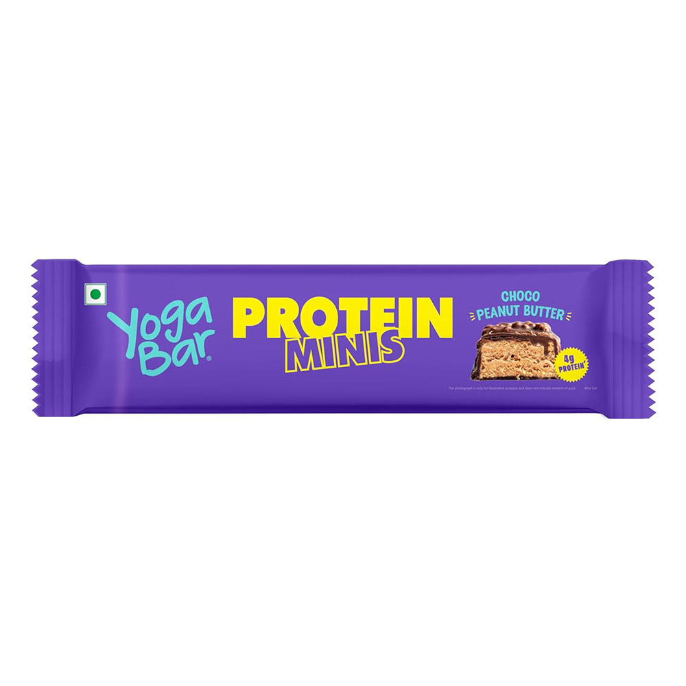 5 - Yogabar Protein Minis,  7 bar(s)  Choco Peanut Butter 
