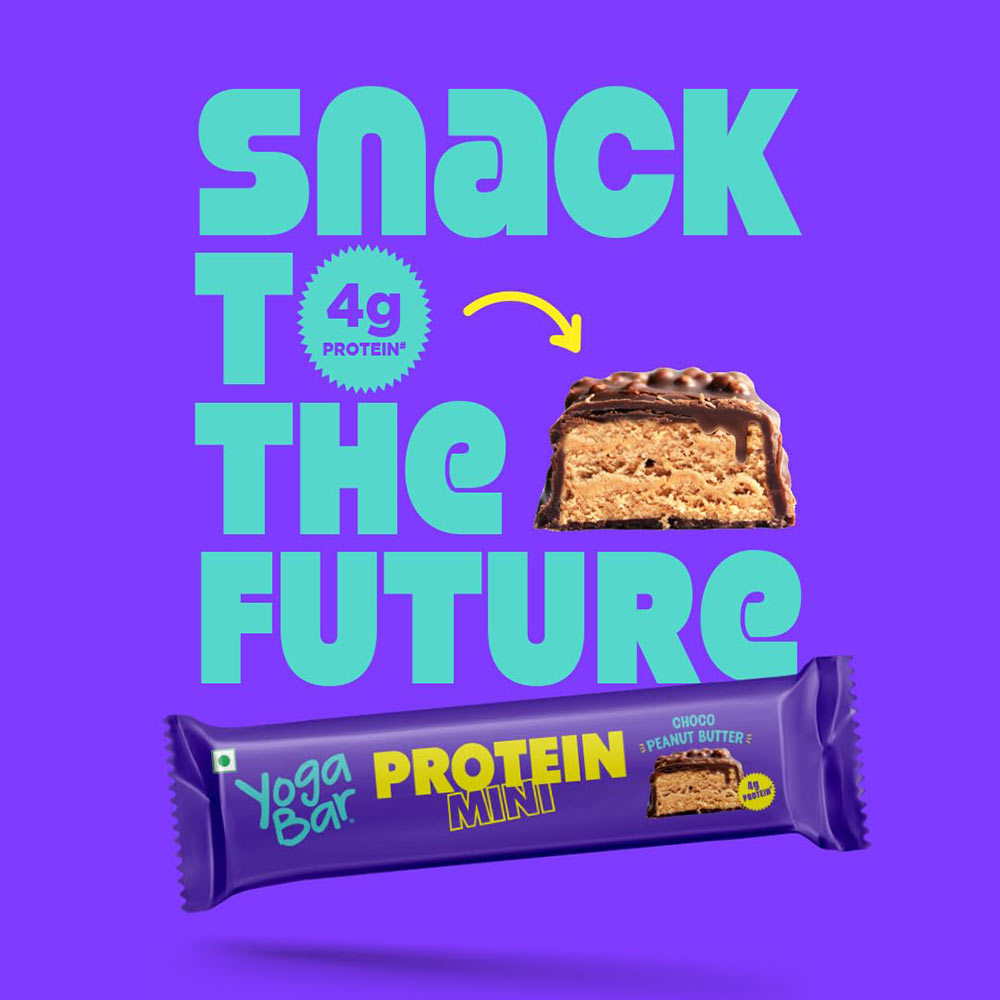 4 - Yogabar Protein Minis,  7 bar(s)  Choco Peanut Butter 