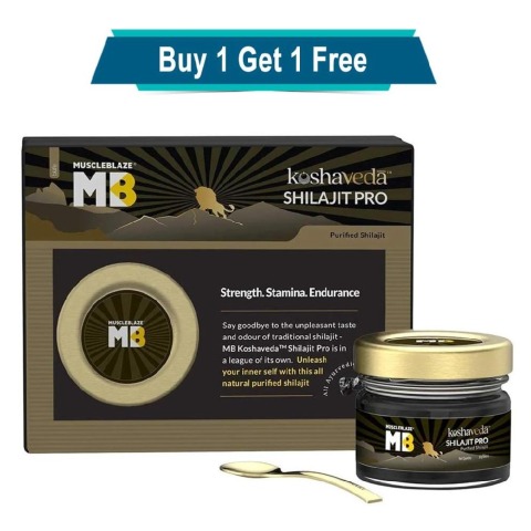 Koshaveda Shilajit Pro by MuscleBlaze,  20 g 