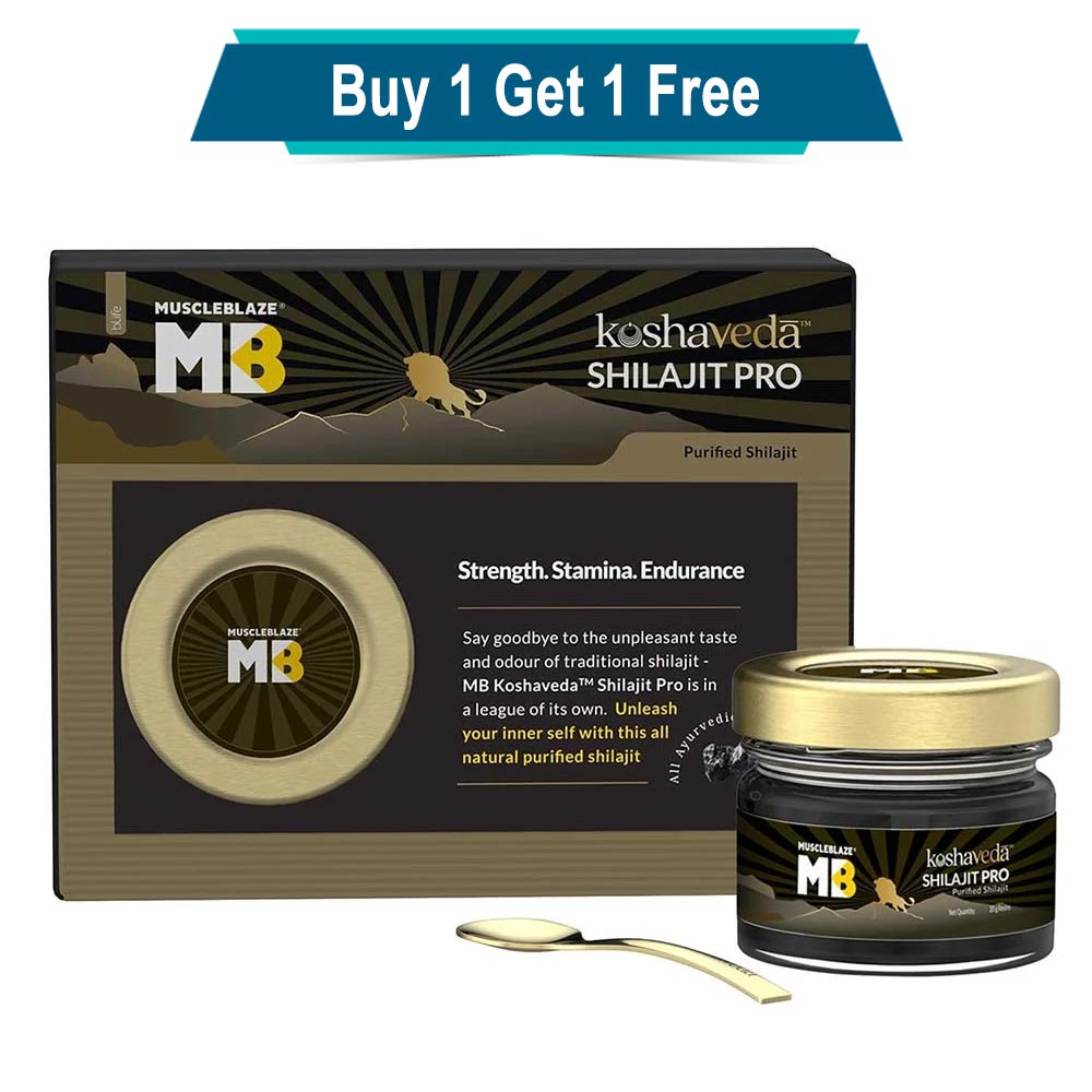 Koshaveda Shilajit Pro by MuscleBlaze,  20 g 