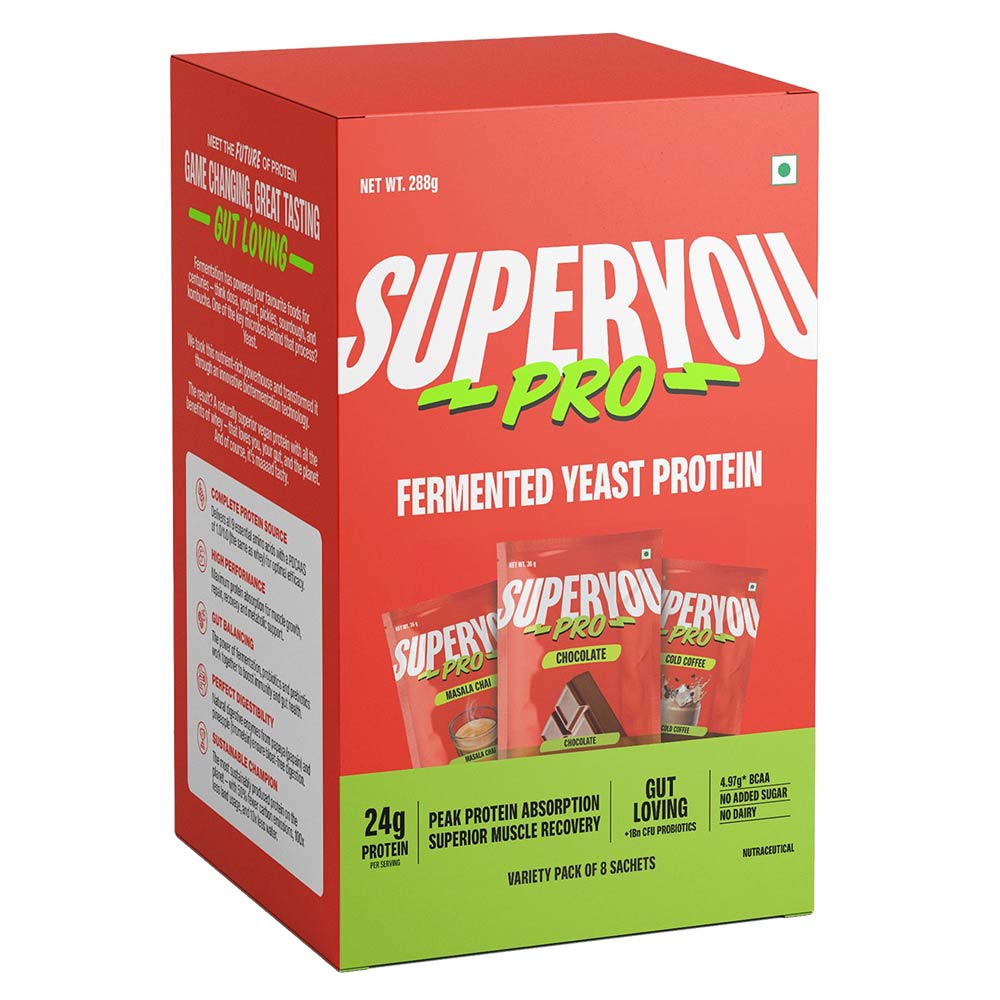 1 - Superyou Pro Fermented Yeast Protein,  0.63 lb  Assorted 