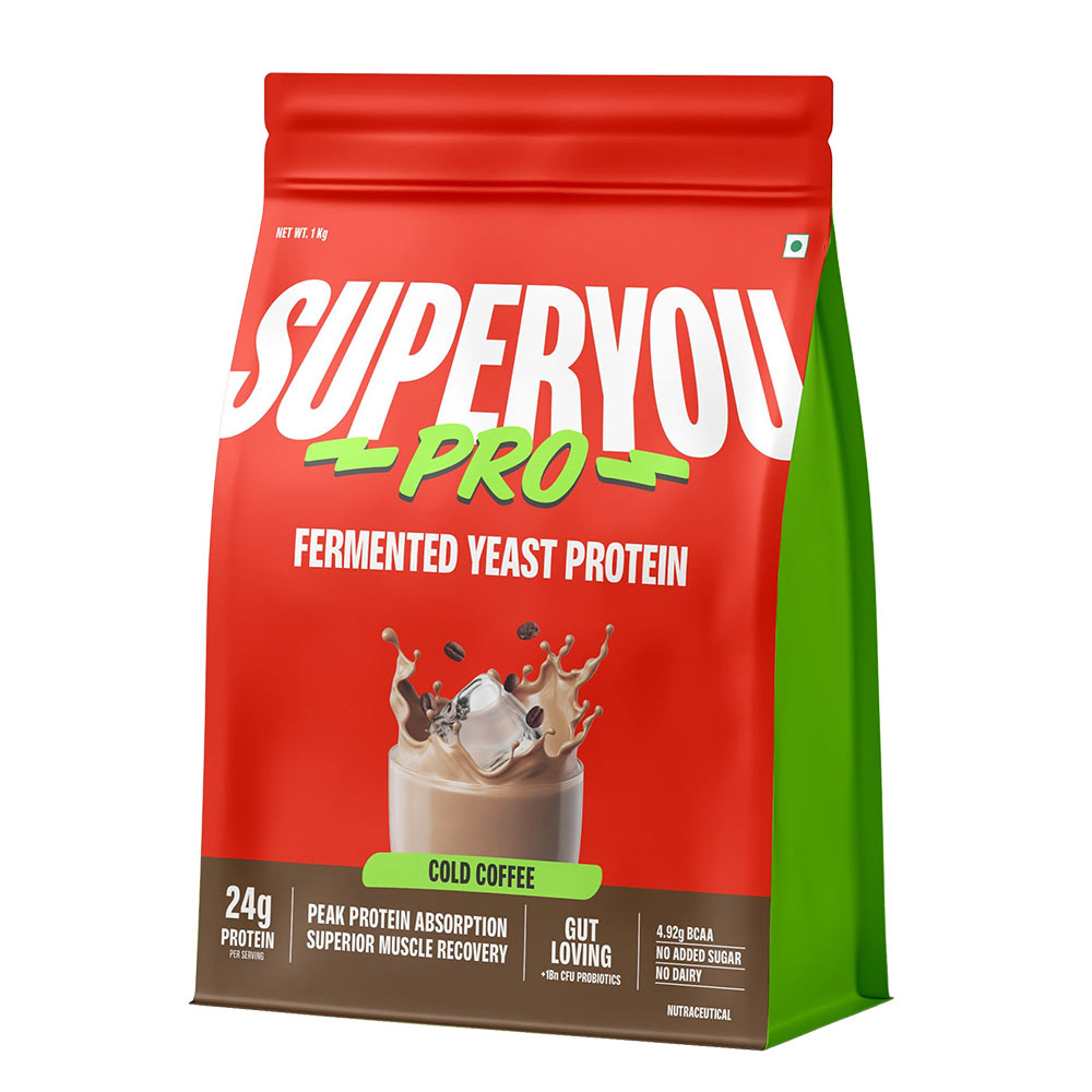 1 - Superyou Pro Fermented Yeast Protein,  2.2 lb  Cold Coffee 