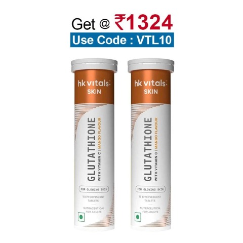 HealthKart HK Vitals Glutathione Effervescent,  Mango  30 tablet(s) 