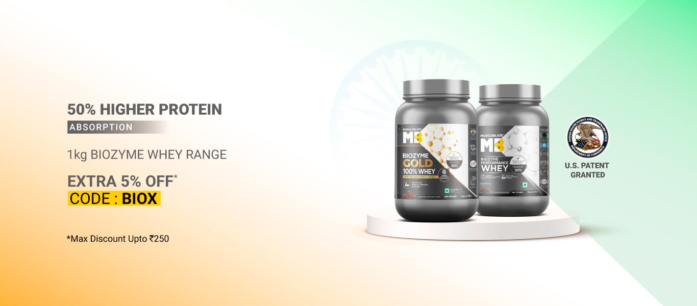1kg Biozyme whey Range - Extra 5% Off